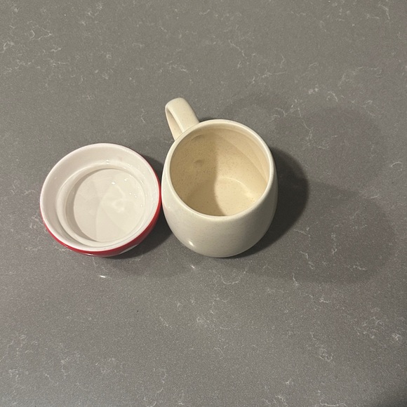 Mushroom Shaped Mug with Red Cap - Picture 2 of 4